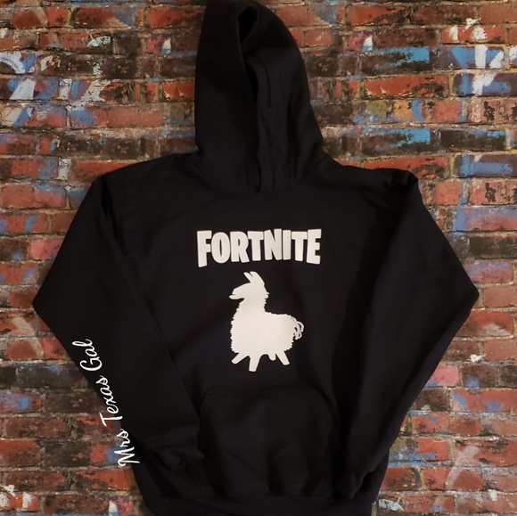youth fortnite llama hoodie